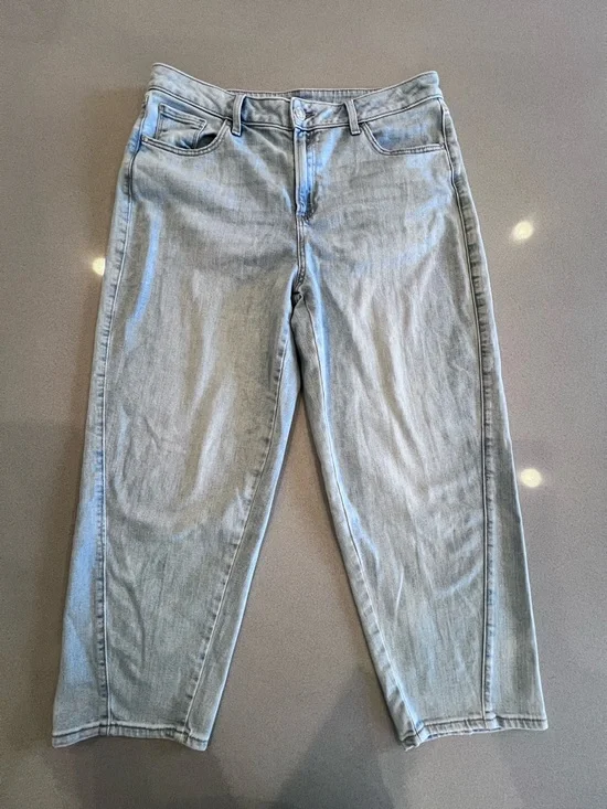 Chico's Light Blue Barrel Vibe Jean Sz 12R - Picture 1 of 6